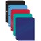 Better Office Products 2 Pkt Plastic Folder Portfolio, 3 Hole Punched Snap-In Type, Letter Size, Asst'd Colors, 10PK 86750 - alternate 1